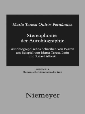 cover image of Stereophonie der Autobiographie